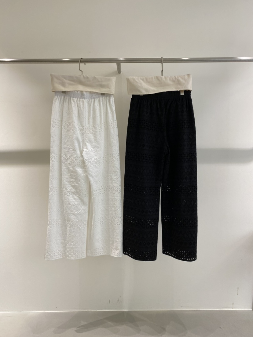 1968韓國代購女士新款26春夏時尚熱賣休閑人氣休閑褲蕾絲1968/YEOUYA休閑褲