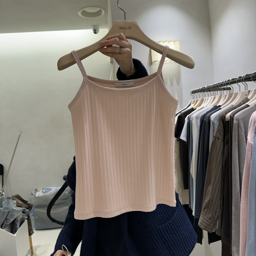 MILLIF東大門代購女士新款休閑人氣推薦真品職業吊帶背心MILLIF吊帶/背心圖色3