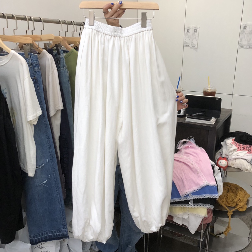 DOHWAJI東大門實拍女裝新款職業休閑真品人氣時尚休閑褲燈籠DOHWAJI休閑褲圖色1