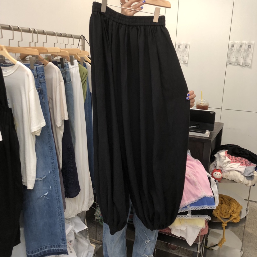 DOHWAJI東大門實拍女裝新款職業休閑真品人氣時尚休閑褲燈籠DOHWAJI休閑褲圖色2