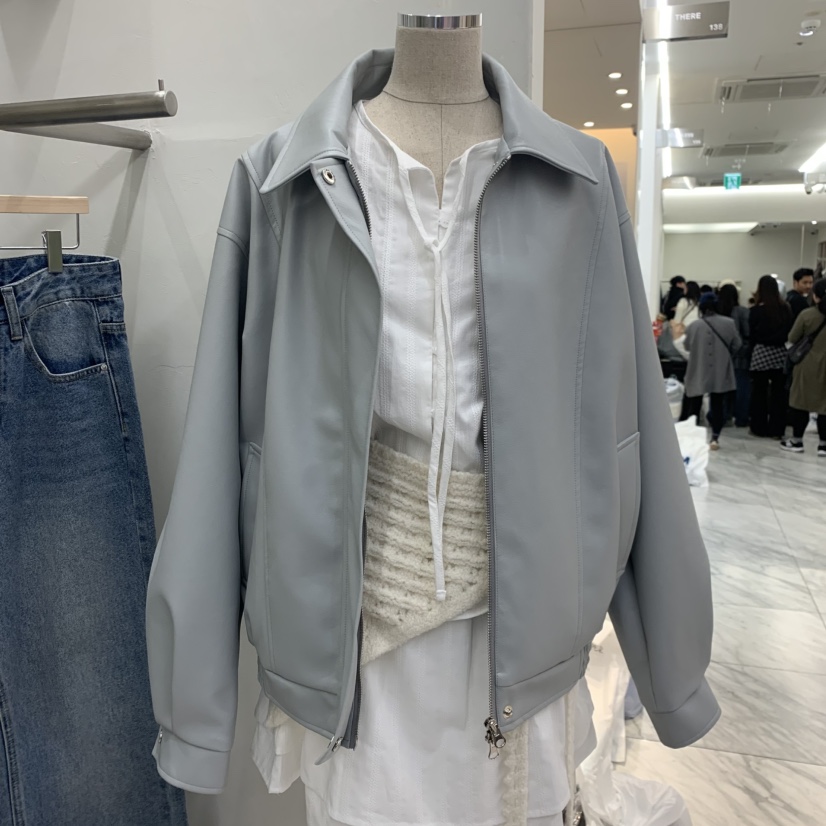 TAKE YOUE TIME東大門代購女裝新品時尚職業熱賣夾克寬松TAKE YOUE TIME夾克圖色1