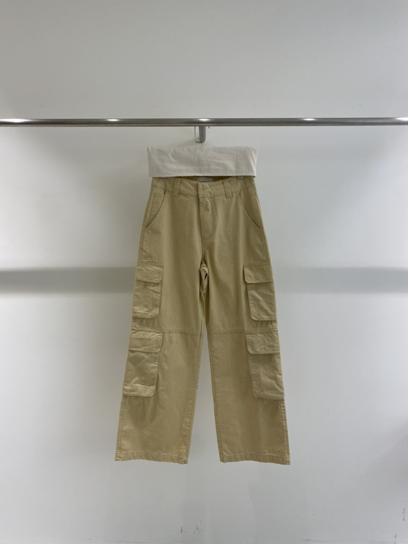 1968東大門實拍女士新品26春夏真品休閑休閑褲雙口袋棉質1968/YEOUYA休閑褲圖色1