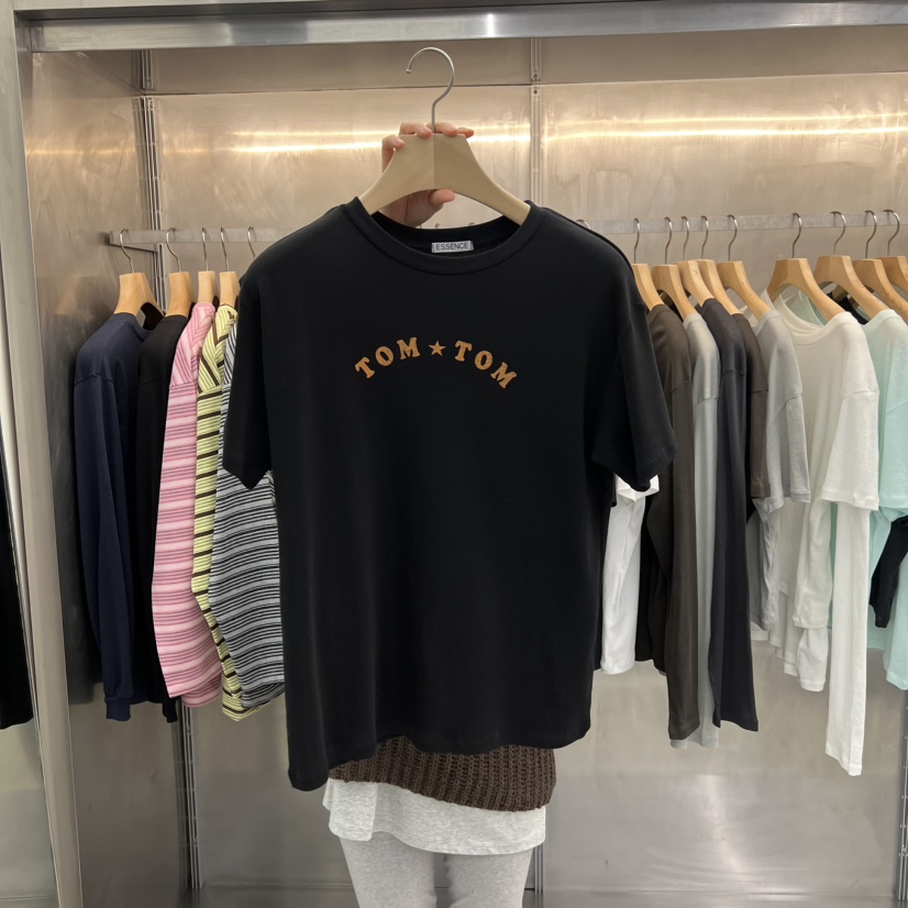 ESSENCE東大門代購女裝新品職業26春夏人氣推薦休閑時尚T恤ESSENCET恤圖色1