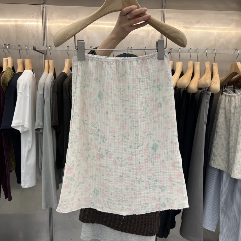 ESSENCE韓國代購女裝新品人氣職業26春夏休閑半身裙中短裙ESSENCE半身裙/中短裙圖色2