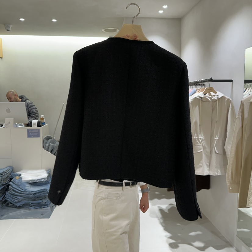 MILLIF東大門實拍女裝新品26春夏熱賣真品休閑推薦夾克花呢MILLIF夾克