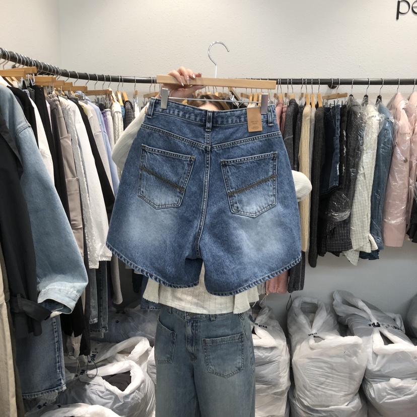 ALMOND PEPE東大門實拍女士新品真品推薦休閑26春夏短褲ALMOND PEPE短褲