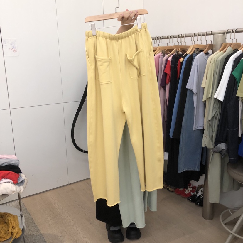 DOHWAJI韓國直郵女士新品時尚真品推薦休閑熱賣休閑褲柔軟DOHWAJI休閑褲