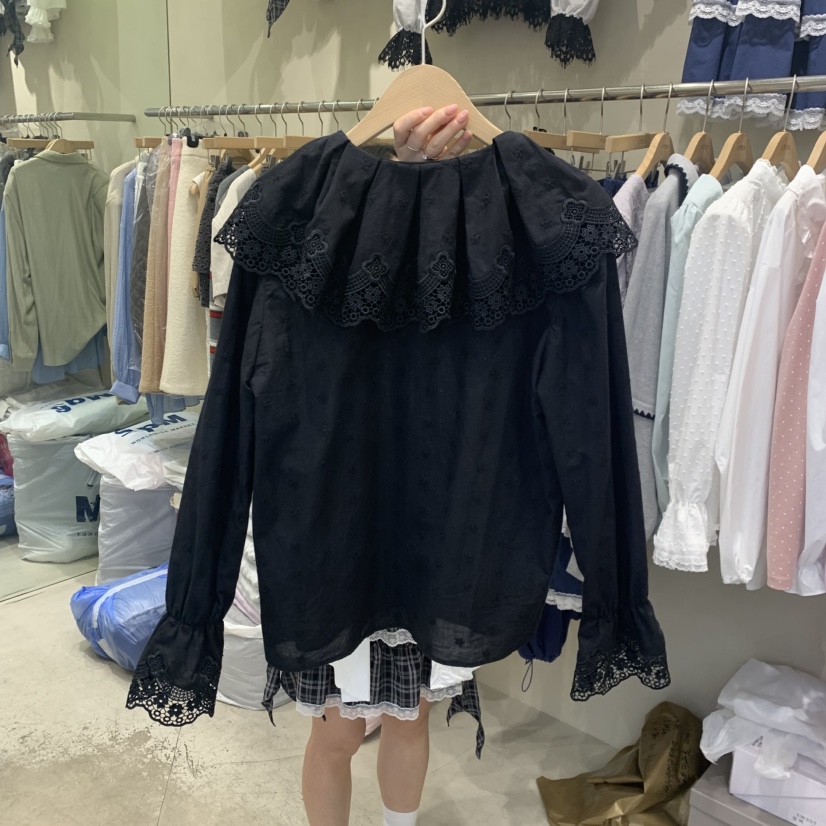 J PEAK/BY FLOW東大門直郵女士新品休閑26春夏襯衫蕾絲衫J PEAK襯衫/蕾絲衫