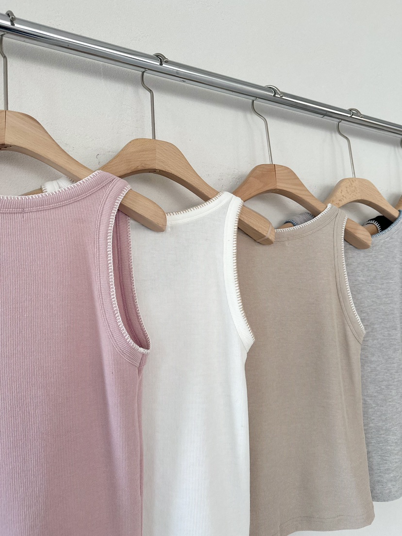 2ND GATE東大門代購女士新品推薦真品熱賣休閑吊帶背心刺繡2ND GATE吊帶/背心