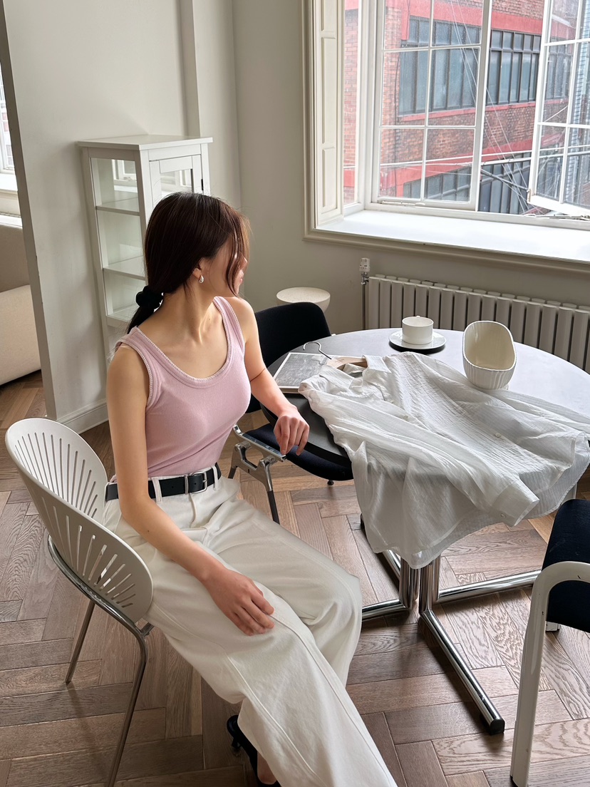 2ND GATE東大門代購女士新品推薦真品熱賣休閑吊帶背心刺繡2ND GATE吊帶/背心