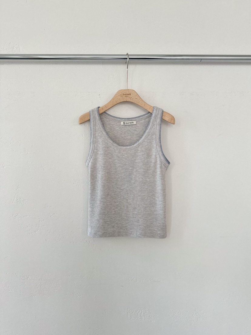 2ND GATE東大門代購女士新品推薦真品熱賣休閑吊帶背心刺繡2ND GATE吊帶/背心圖色4