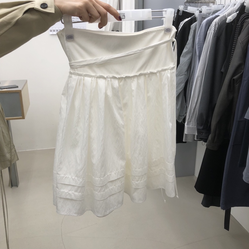 STAINLESS韓國直郵女裝新品人氣職業半身裙中短裙復古喇叭STAINLESS半身裙/中短裙圖色1