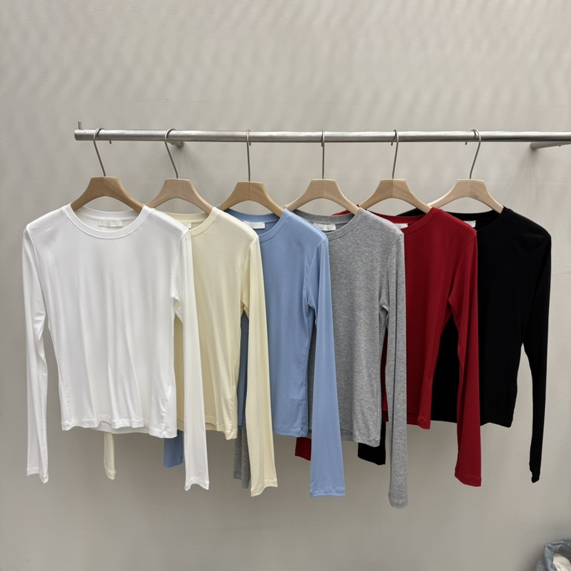 EOOB/LAMEREI東大門實拍女裝新款26春夏推薦熱賣長袖T恤EOOB/LAMEREI長袖T恤