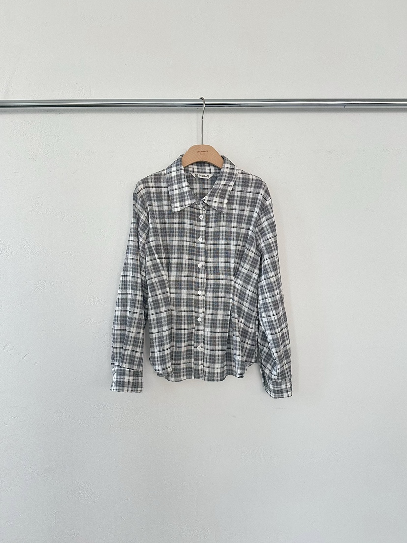 2ND GATE韓國代購女士新款熱賣26春夏時尚真品襯衫蕾絲衫2ND GATE襯衫/蕾絲衫圖色1