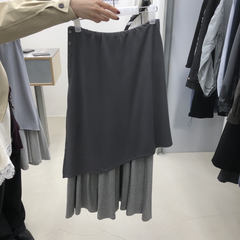 STAINLESS東大門代購女士新品休閑真品26春夏半身裙中短裙STAINLESS半身裙/中短裙圖色2