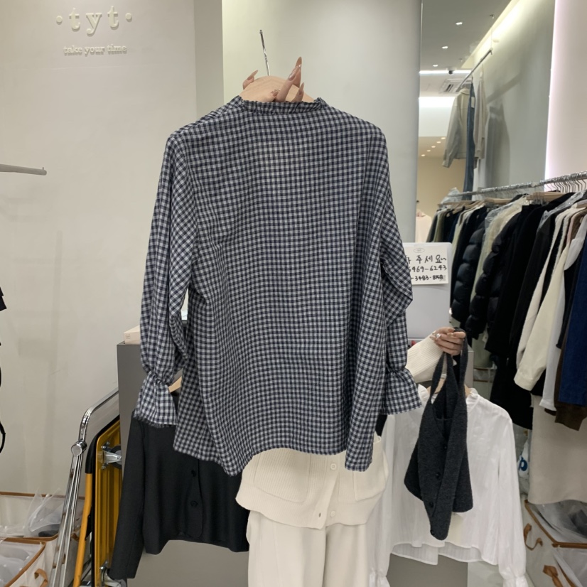 TAKE YOUE TIME韓國直郵女裝新款休閑時尚推薦襯衫蕾絲衫TAKE YOUE TIME襯衫/蕾絲衫