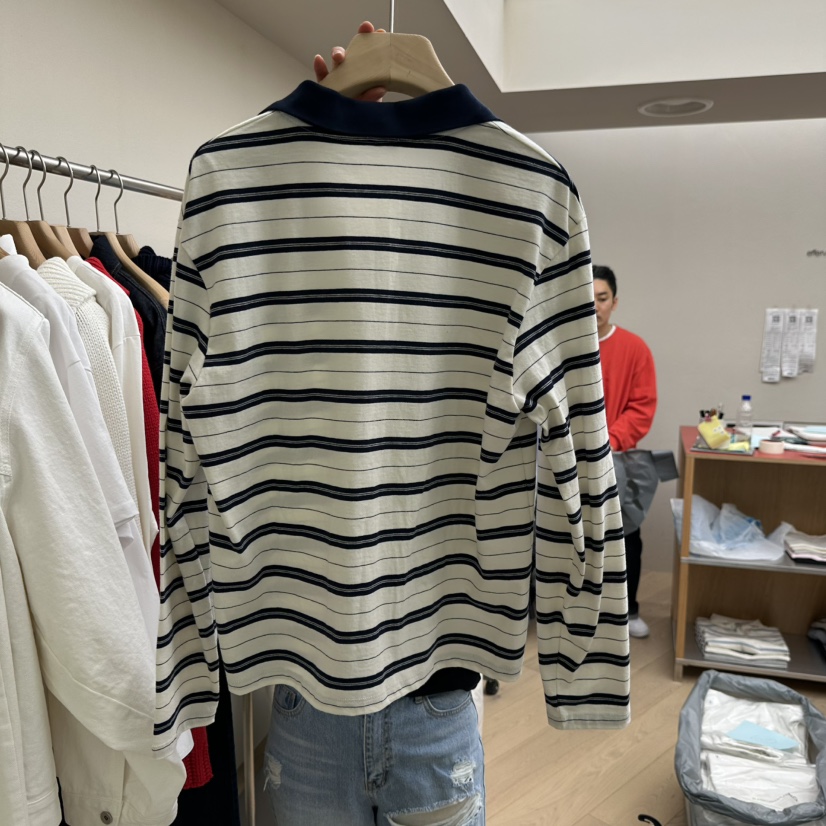 EFFERVESCENT韓國代購女裝新款熱賣職業休閑26春夏長袖T恤evc/effervescent長袖T恤