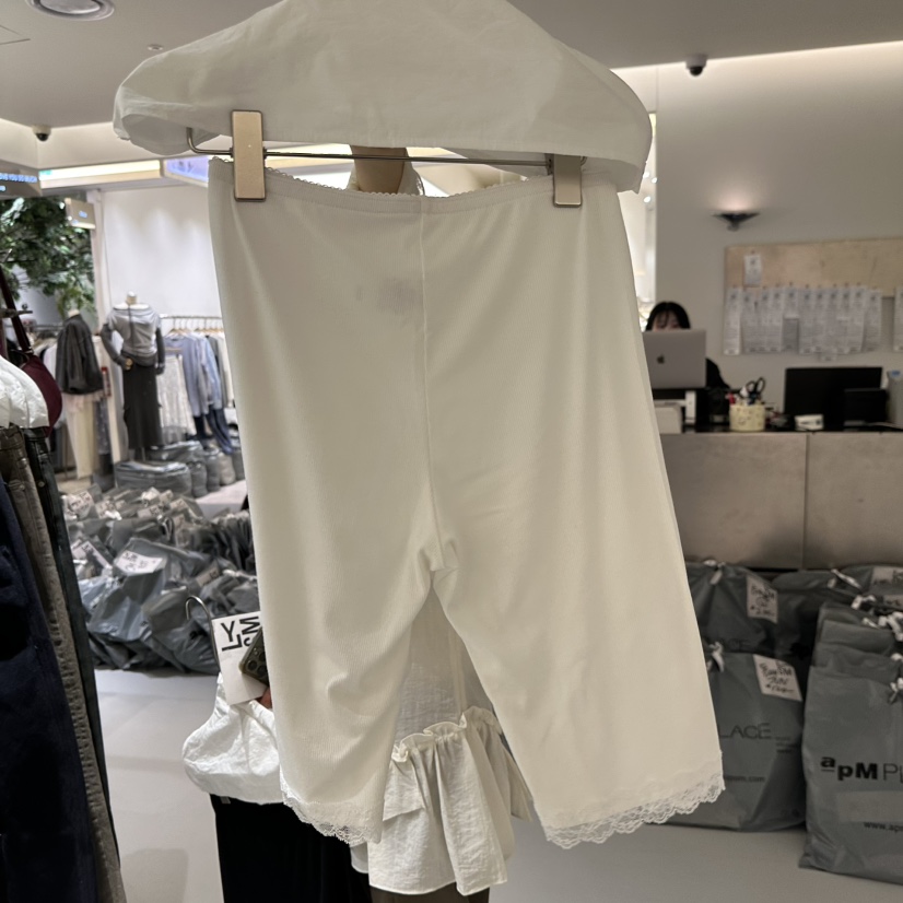 LOVE YOU SO MUCH/MORE THAN YESTERDAY韓國代購女士新品26春夏打底褲鯊魚褲LYSM/MORE THAN YESTERDAY打底褲/鯊魚褲