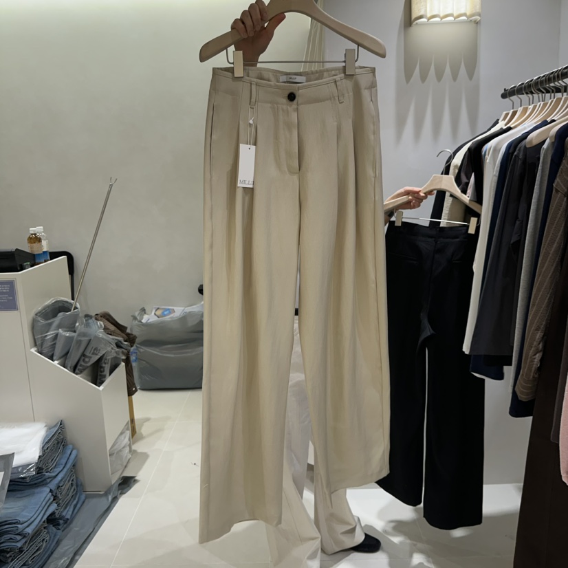 MILLIF韓國直郵女裝新品休閑人氣熱賣時尚真品職業休閑褲MILLIF休閑褲圖色1