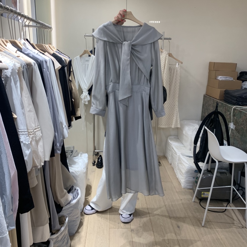 ARCHER韓國直郵女裝新品26春夏熱賣人氣休閑職業真品連衣裙ARCHER連衣裙圖色2