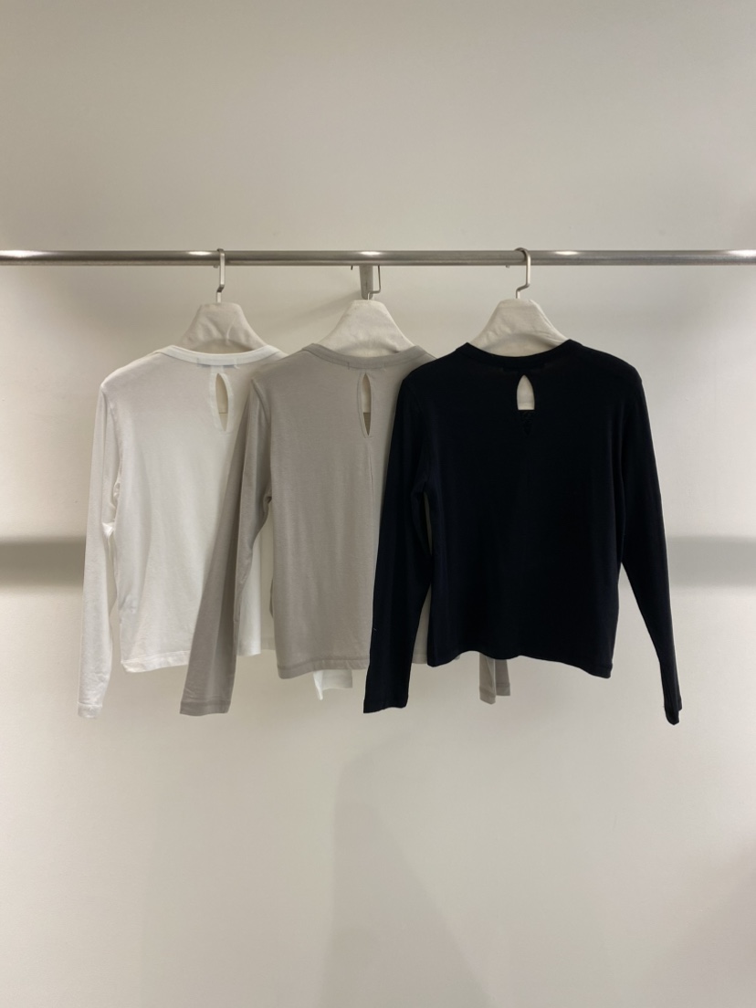 1968韓國代購女裝新款人氣真品26春夏推薦時尚長袖T恤開衩1968/YEOUYA長袖T恤