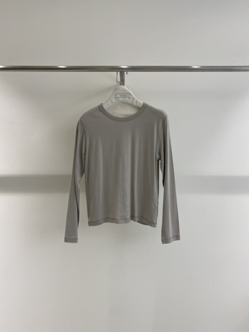 1968韓國代購女裝新款人氣真品26春夏推薦時尚長袖T恤開衩1968/YEOUYA長袖T恤圖色2