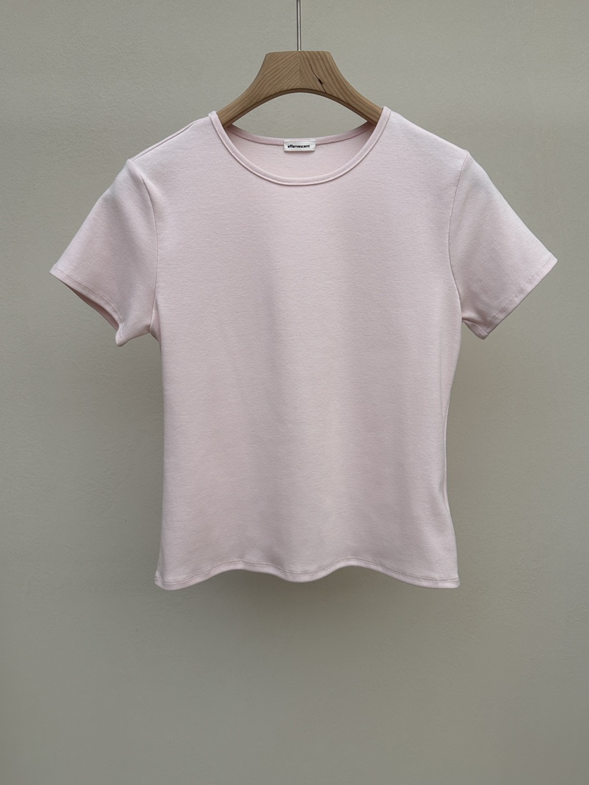 EFFERVESCENT東大門實拍女裝新品真品推薦人氣26春夏休閑T恤evc/effervescentT恤圖色2