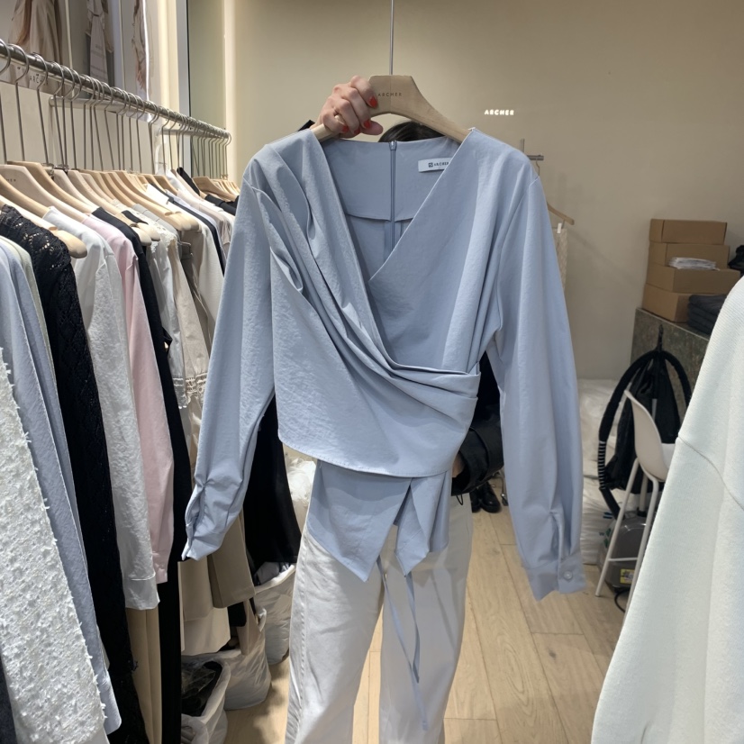 ARCHER東大門代購女士新款真品熱賣推薦人氣26春夏襯衫蕾絲衫ARCHER襯衫/蕾絲衫圖色2