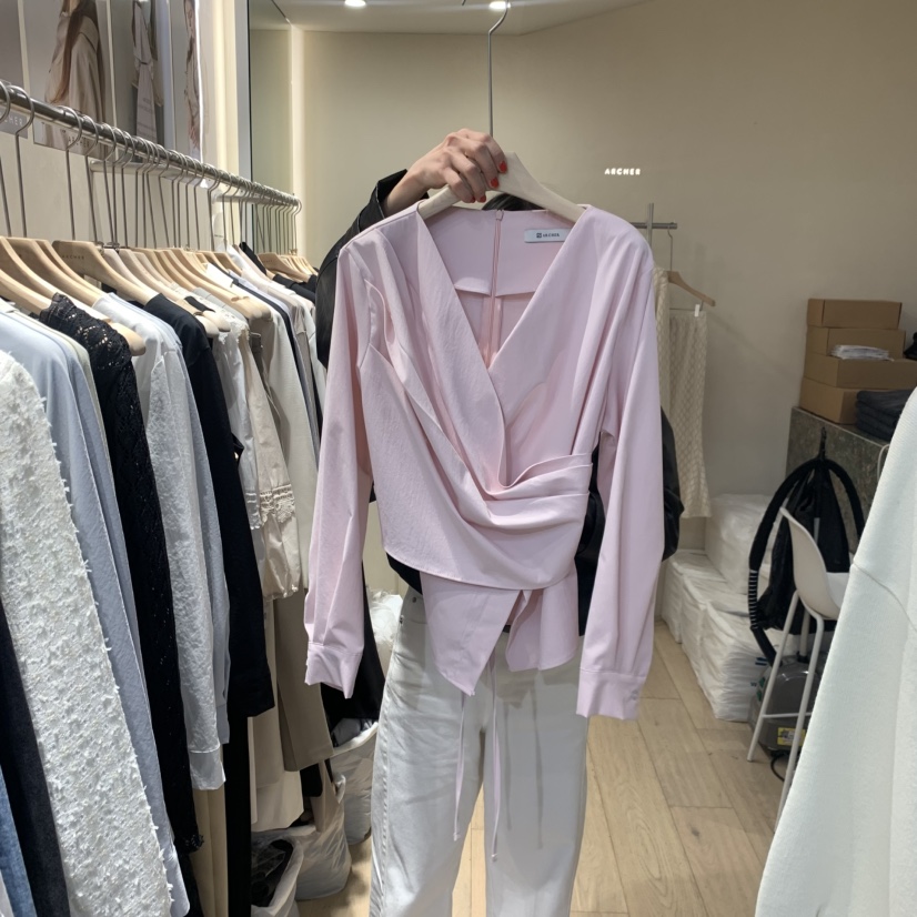 ARCHER東大門代購女士新款真品熱賣推薦人氣26春夏襯衫蕾絲衫ARCHER襯衫/蕾絲衫圖色3