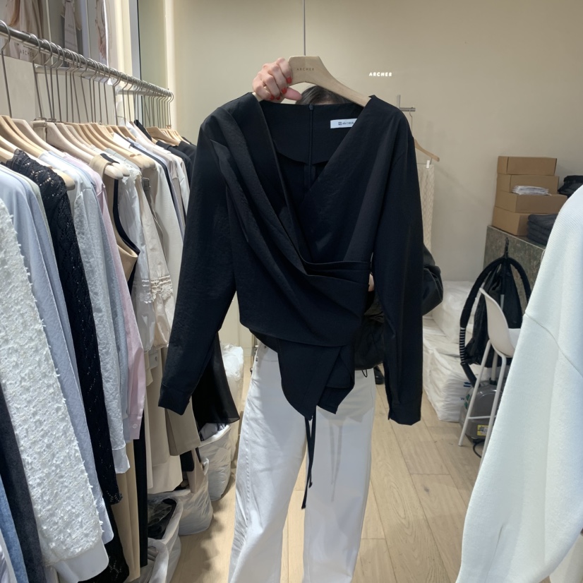 ARCHER東大門代購女士新款真品熱賣推薦人氣26春夏襯衫蕾絲衫ARCHER襯衫/蕾絲衫圖色4