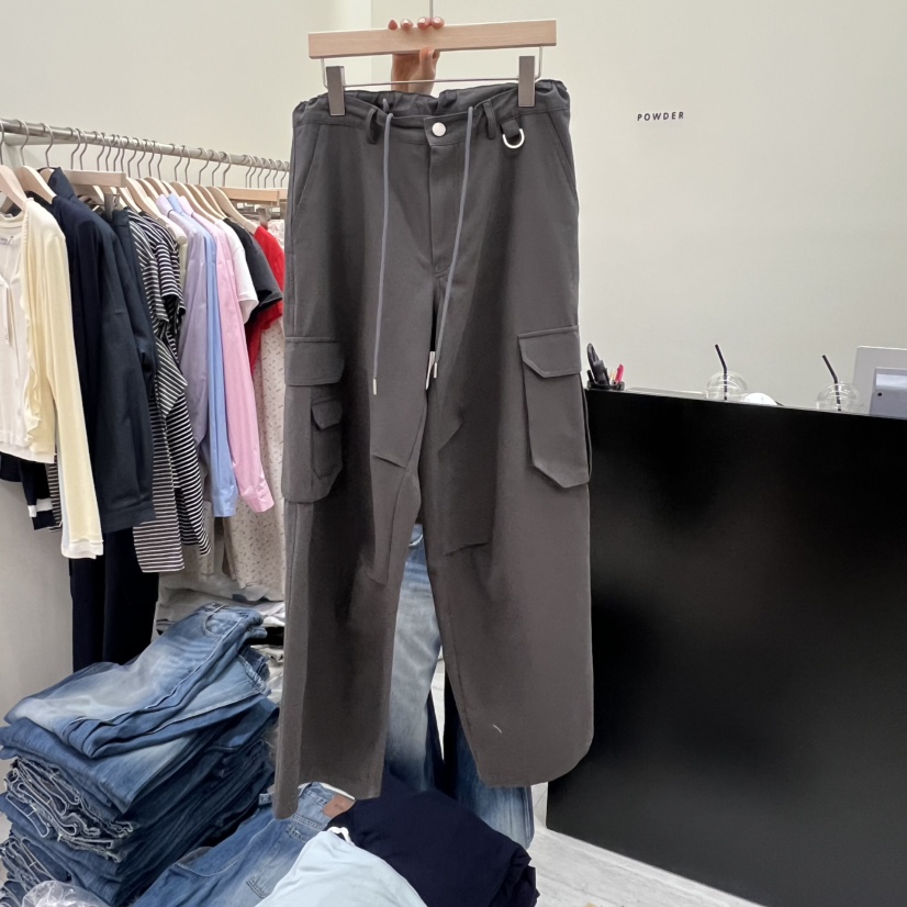 POWDER東大門直郵女裝新品推薦人氣職業26春夏熱賣休閑褲POWDER休閑褲圖色2