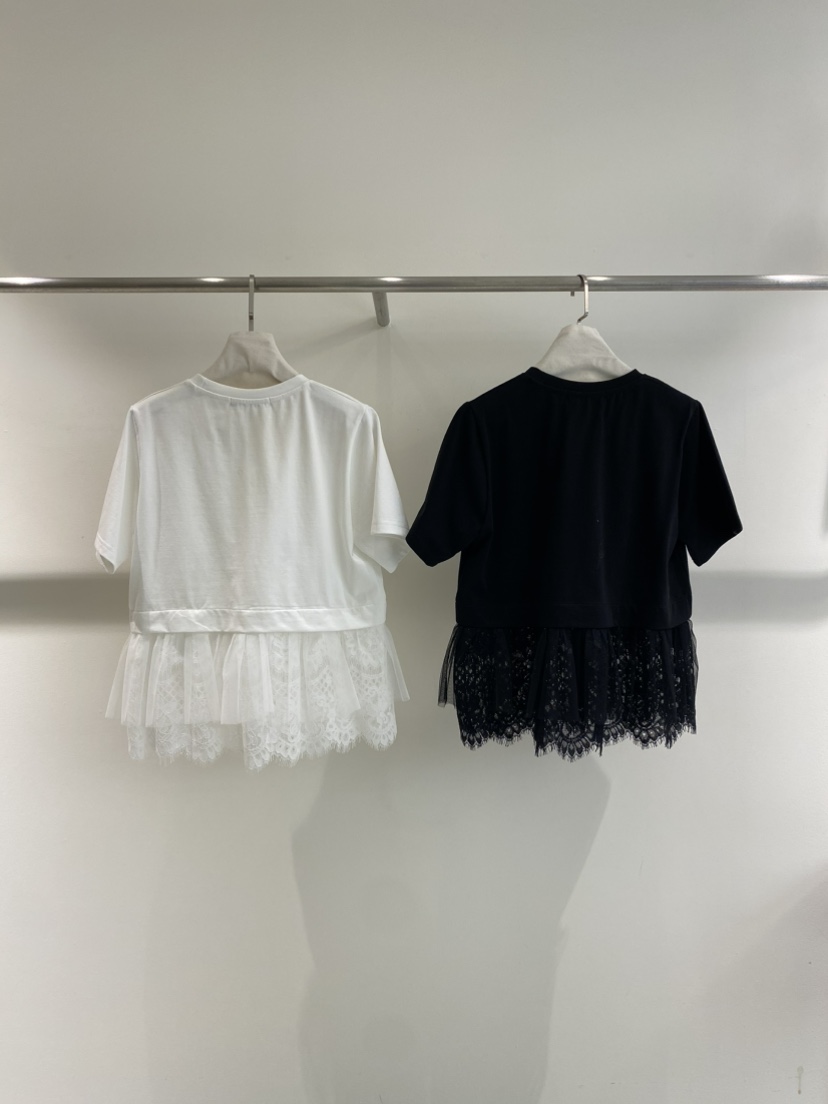 1968韓國直郵女士新款休閑時尚真品熱賣26春夏推薦T恤蕾絲1968/YEOUYAT恤