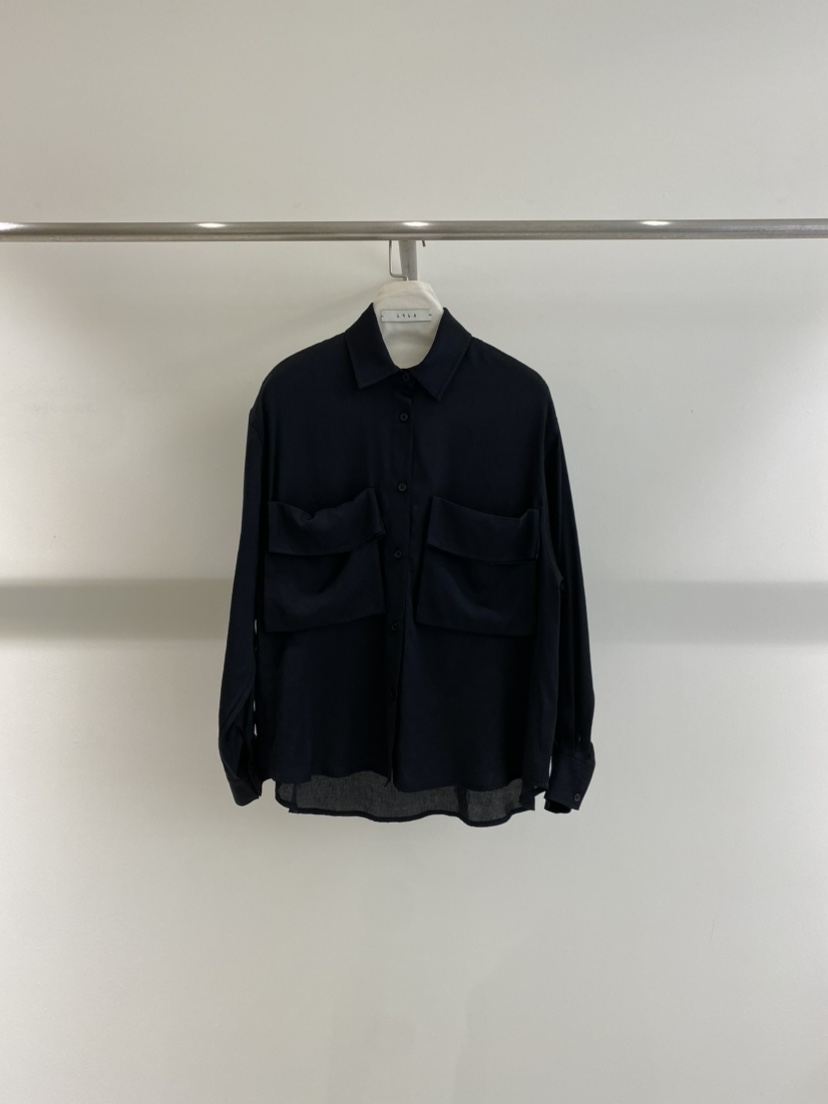 1968韓國直郵女裝新品時尚推薦26春夏襯衫蕾絲衫口袋雙層1968/YEOUYA襯衫/蕾絲衫圖色3