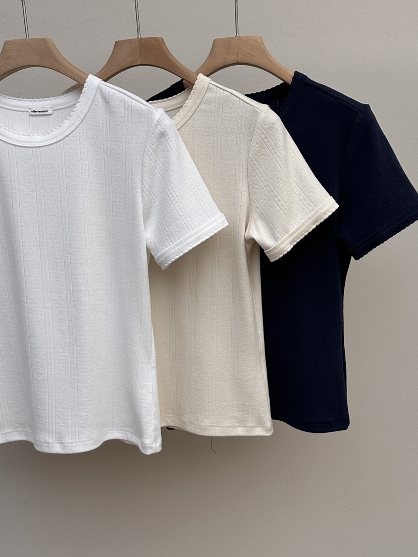 EFFERVESCENT韓國代購女裝新品休閑時尚推薦真品26春夏T恤evc/effervescentT恤