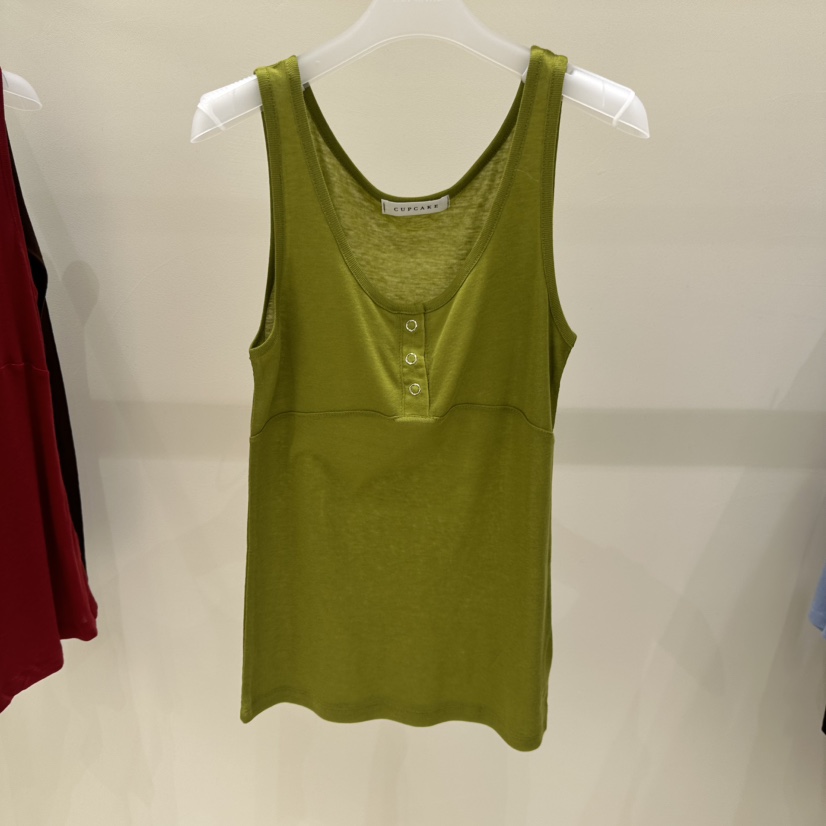 Ccds東大門直郵女裝新款時尚真品26春夏吊帶背心不含內搭Ccds吊帶/背心圖色2