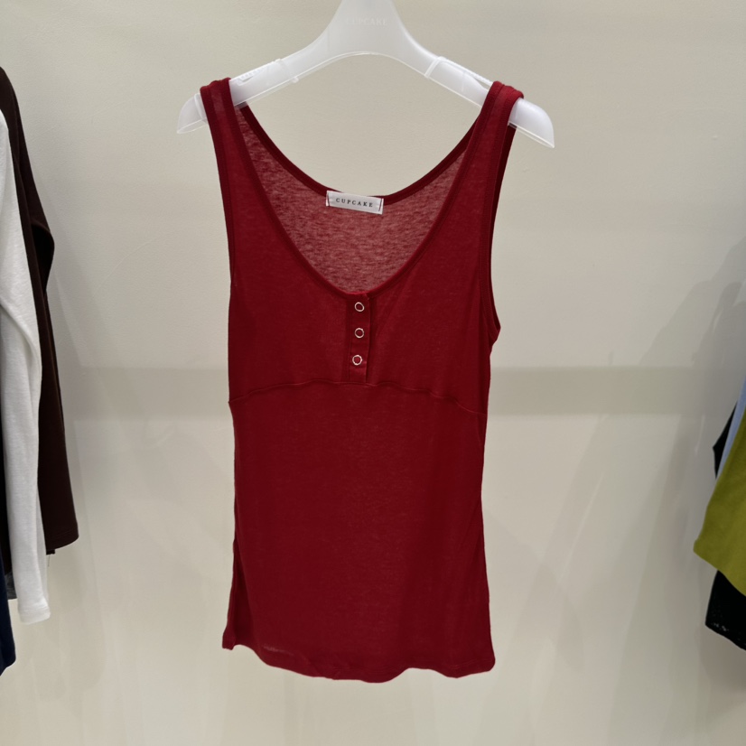 Ccds東大門直郵女裝新款時尚真品26春夏吊帶背心不含內搭Ccds吊帶/背心圖色3