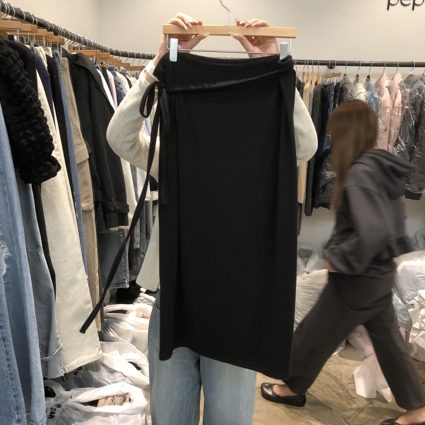 ALMOND PEPE東大門實拍女士新品休閑職業人氣半身裙中短裙ALMOND PEPE半身裙/中短裙