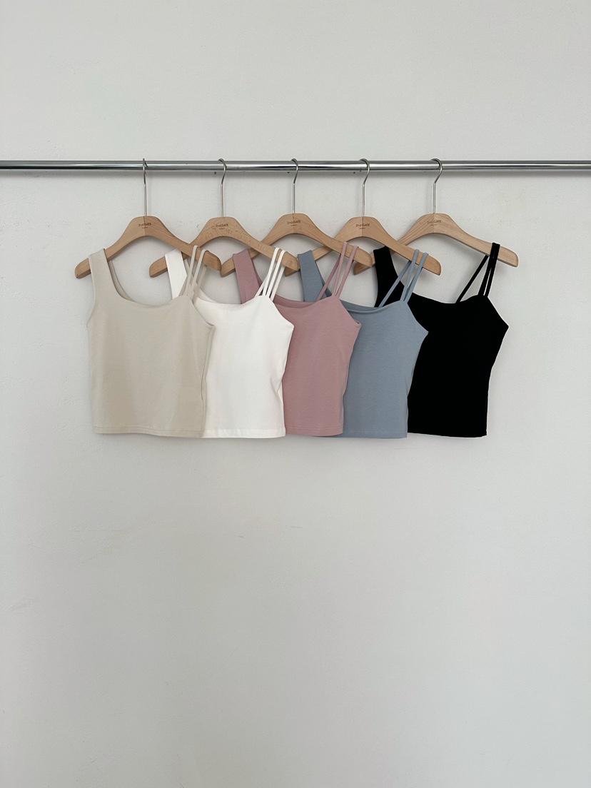 2ND GATE東大門代購女裝新款職業推薦休閑時尚26春夏吊帶背心2ND GATE吊帶/背心