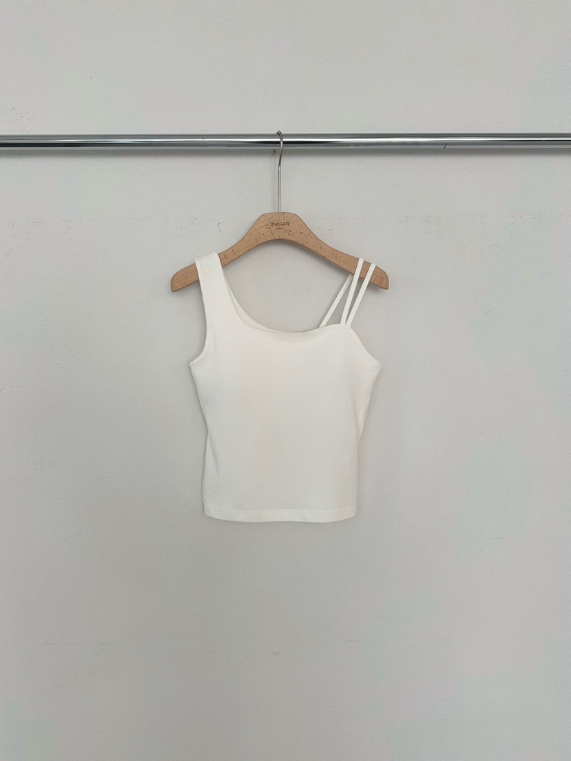 2ND GATE東大門代購女裝新款職業推薦休閑時尚26春夏吊帶背心2ND GATE吊帶/背心圖色1