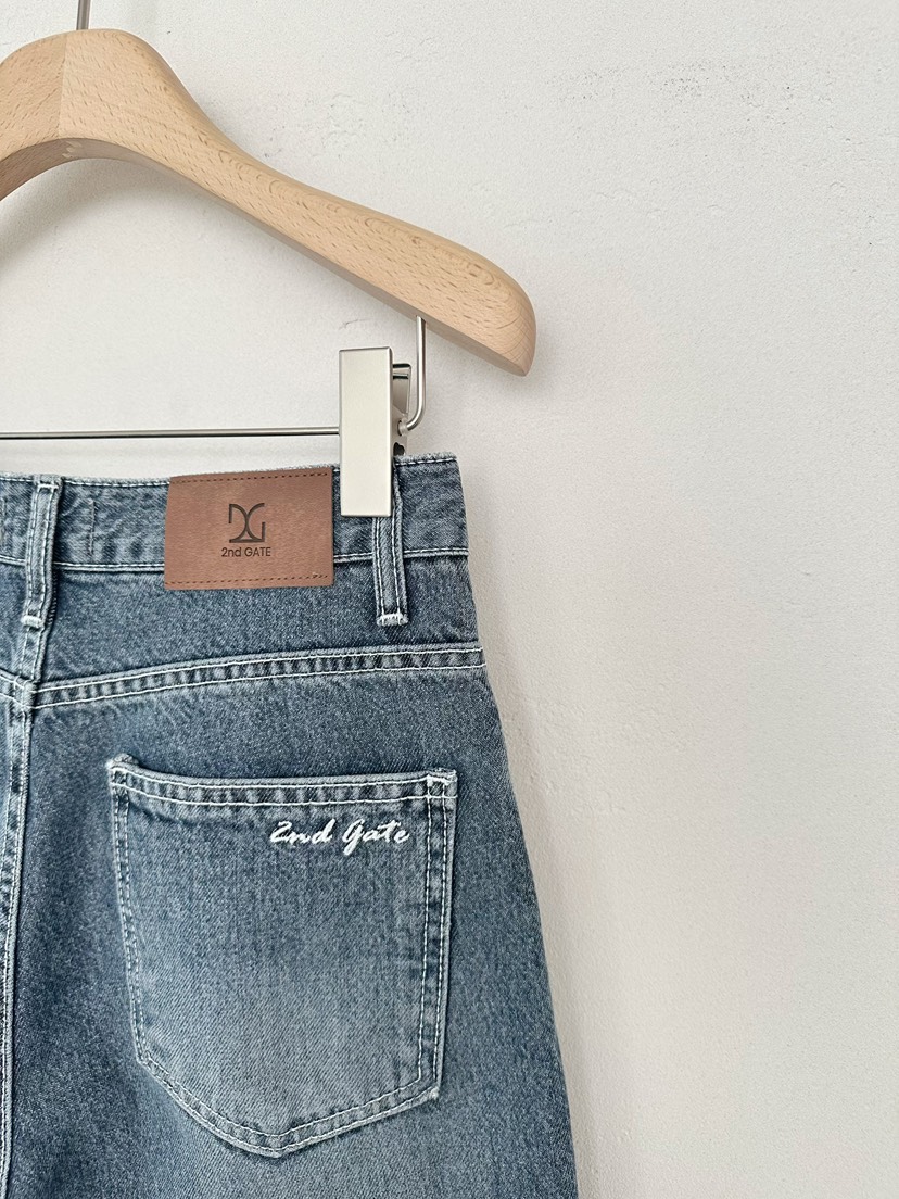 2ND GATE東大門直郵女裝新款人氣職業26春夏推薦真品牛仔褲2ND GATE牛仔褲