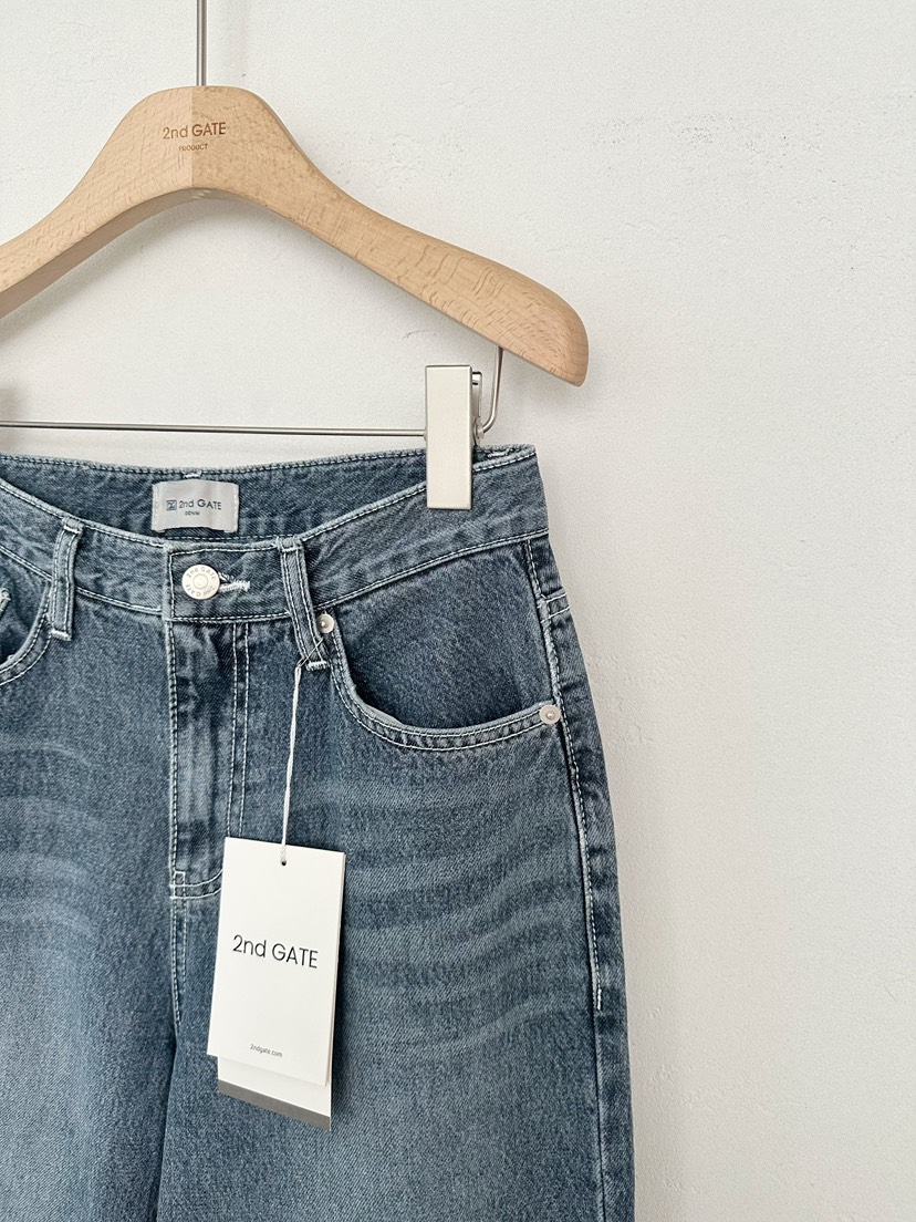 2ND GATE東大門直郵女裝新款人氣職業26春夏推薦真品牛仔褲2ND GATE牛仔褲