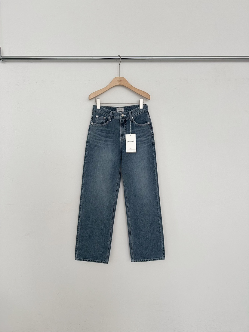 2ND GATE東大門直郵女裝新款人氣職業26春夏推薦真品牛仔褲2ND GATE牛仔褲圖色1