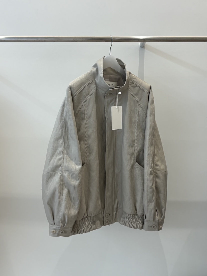 THERE東大門代購女士新款人氣26春夏職業推薦熱賣夾克皮革THERE夾克圖色1