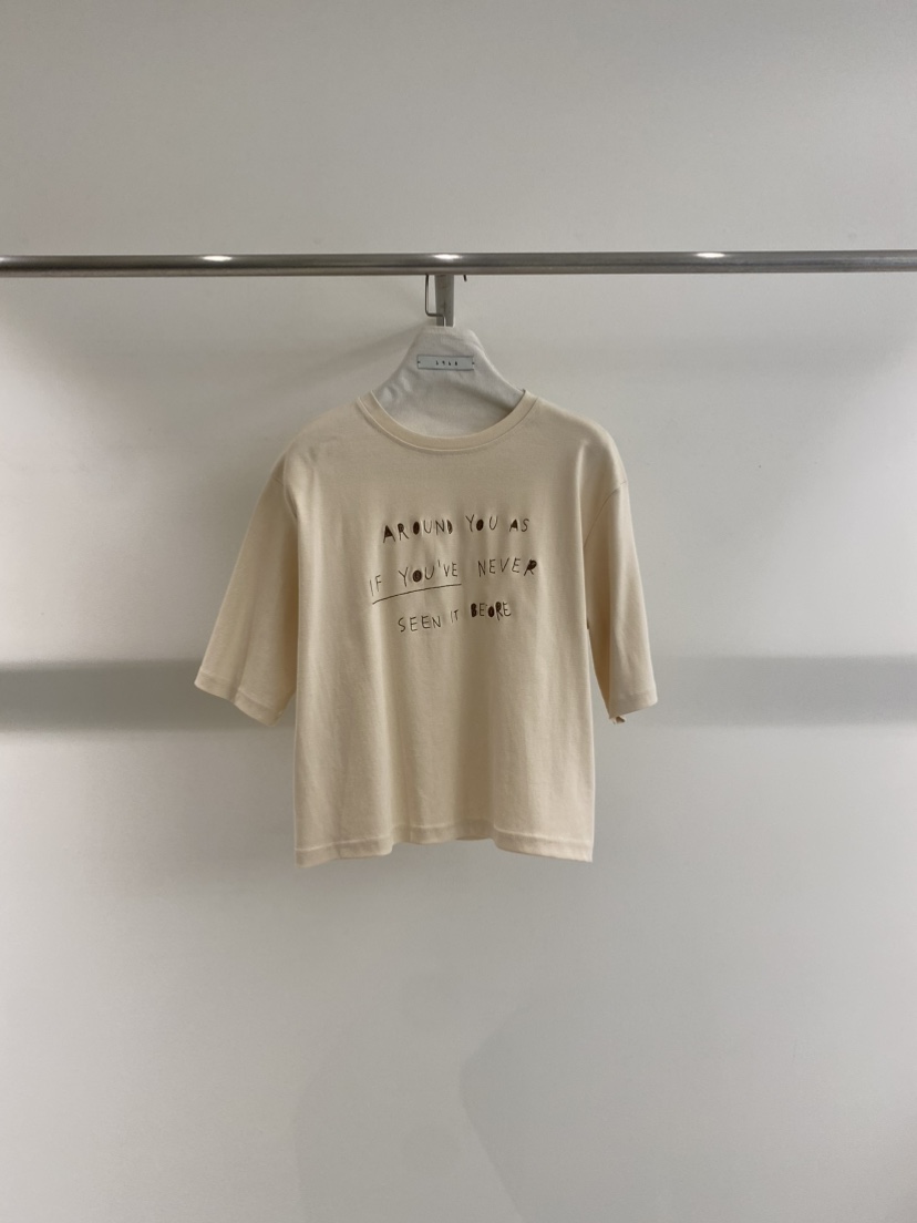 1968東大門代購女士新款職業26春夏人氣休閑推薦熱賣T恤刺繡1968/YEOUYAT恤圖色2