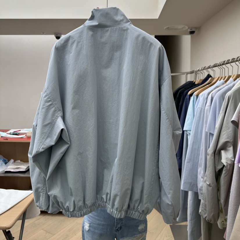 EFFERVESCENT東大門實拍女裝新款真品時尚熱賣26春夏夾克褶皺evc/effervescent夾克