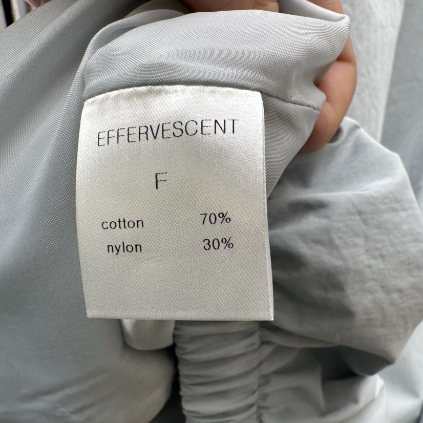 EFFERVESCENT東大門實拍女裝新款真品時尚熱賣26春夏夾克褶皺evc/effervescent夾克