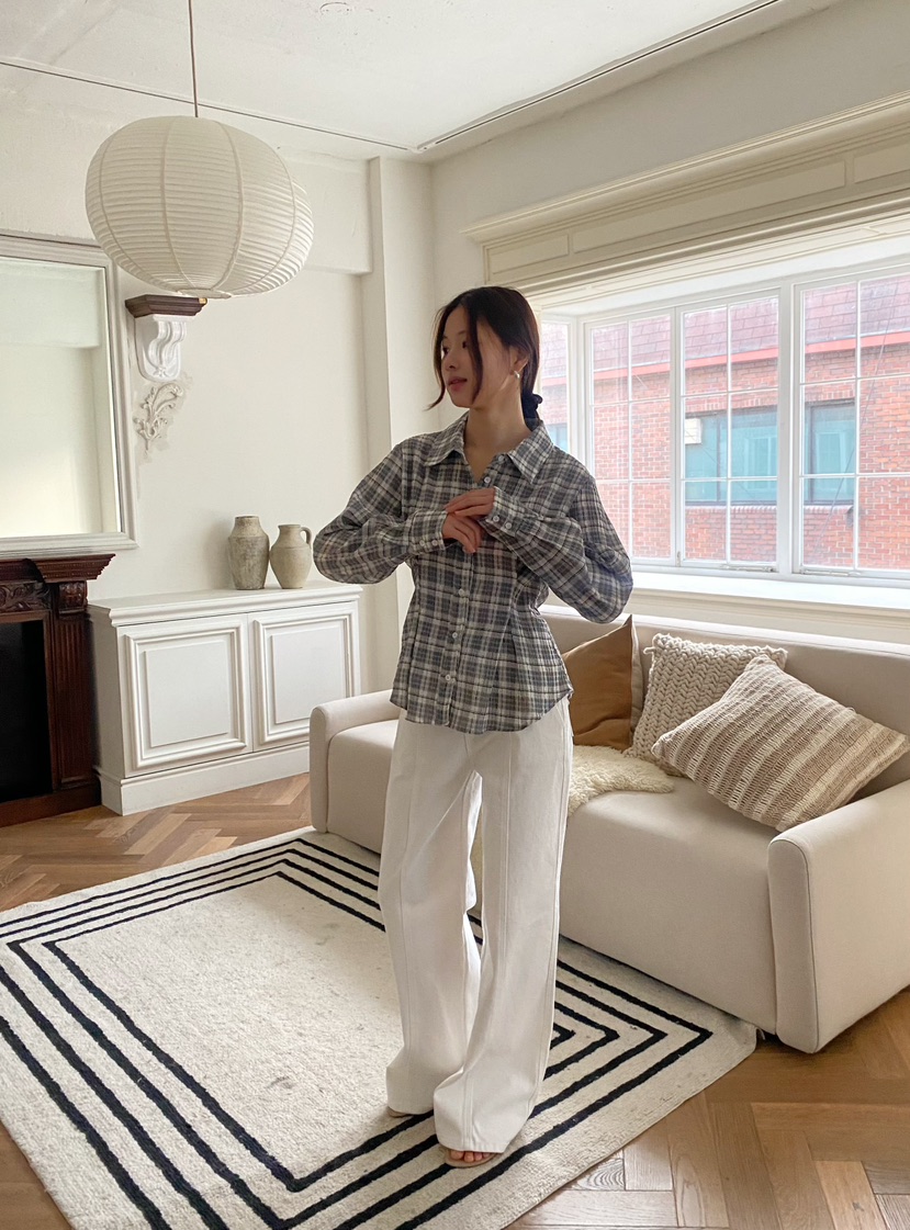 2ND GATE韓國代購女士新品真品時尚26春夏推薦職業休閑褲2ND GATE休閑褲