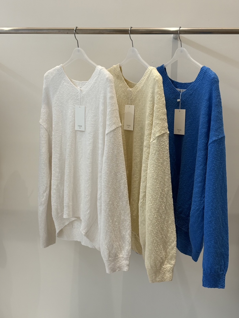 THERE韓國代購女士新款休閑熱賣26春夏推薦職業人氣針織衫THERE針織衫