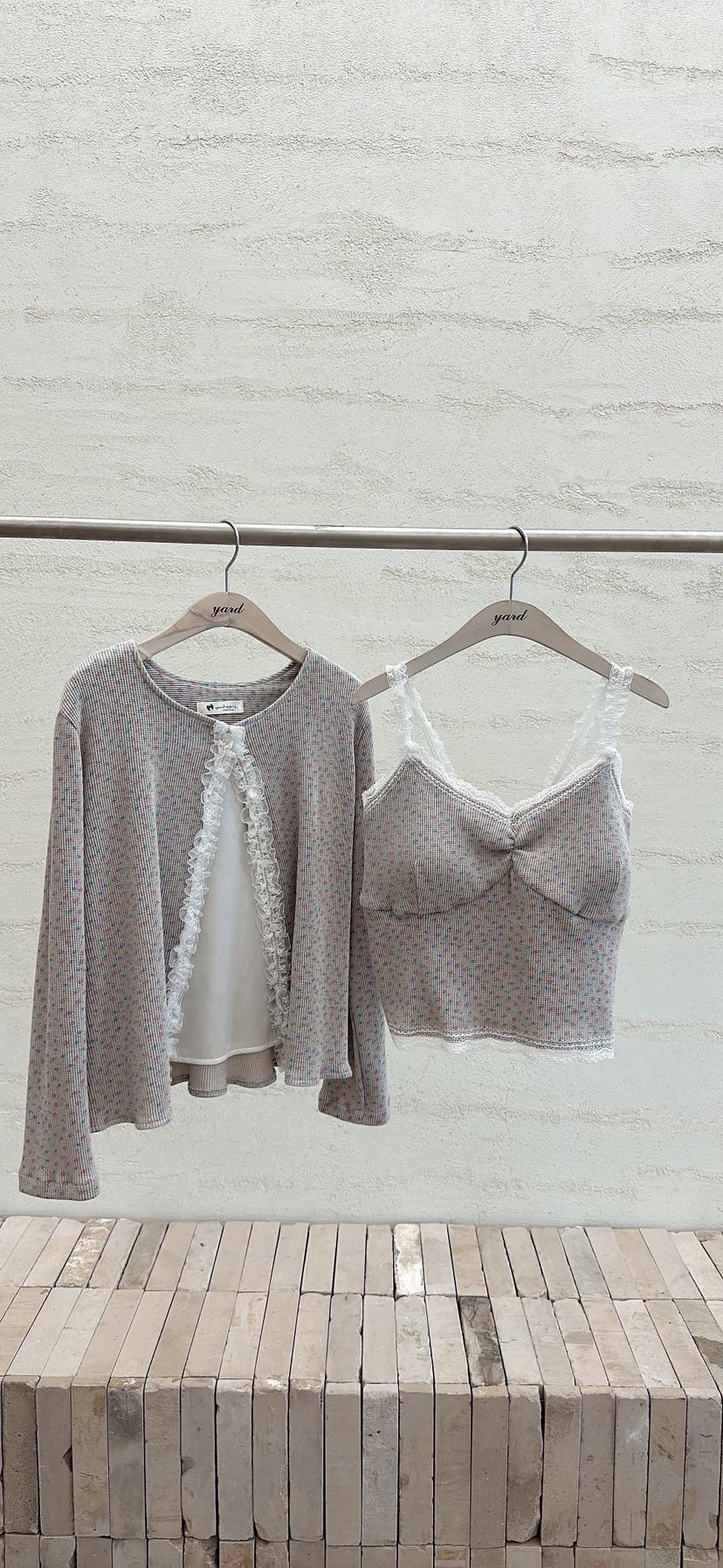 YARD韓國代購女裝新款真品26春夏人氣熱賣職業休閑時尚套裝YARD套裝圖色2