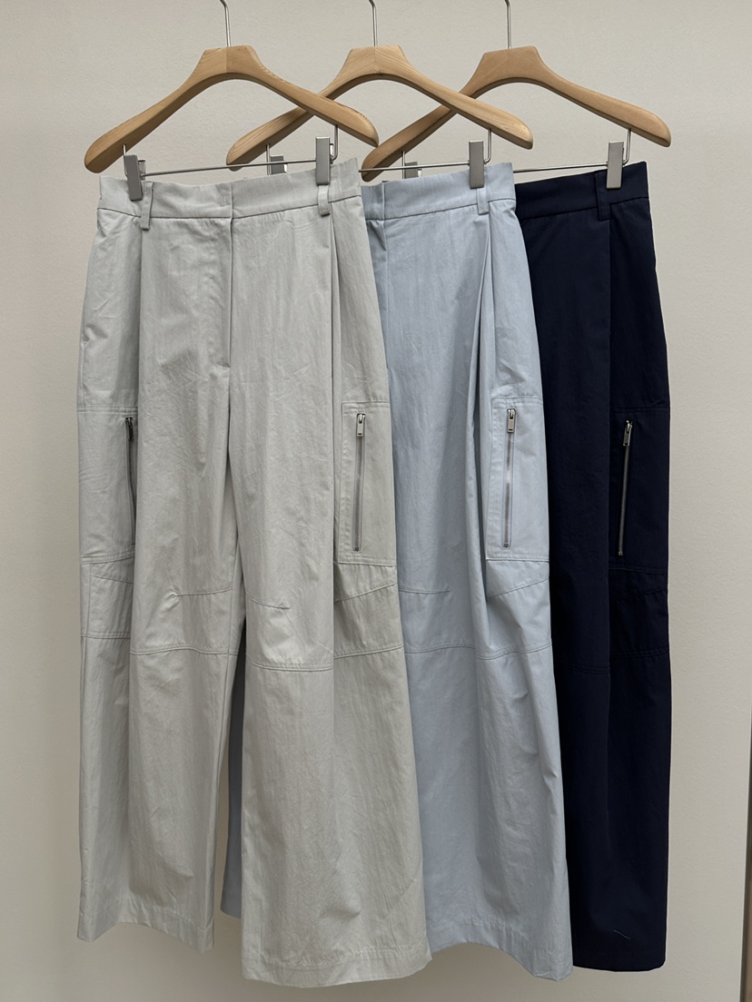 EFFERVESCENT韓國直郵女士新品熱賣推薦真品休閑休閑褲褶皺evc/effervescent休閑褲